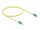 DELOCK Kabel LWL LC-APC zu LC-APC Simplex Singlemode OS2 1m