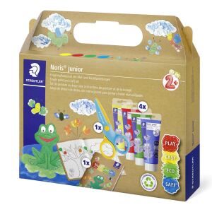 Staedtler 61 C2 Abwaschbare Fingerfarbe Blau, Grün, Gelb