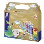 Staedtler 61 C2 Abwaschbare Fingerfarbe Blau, Grün,...