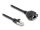 DELOCK RJ50 Verlängerungskabel Stecker zu Buchse S/FTP 5m SW
