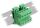 DELOCK Terminalblock Set f. Hutschiene 6Pin Rastermaß 5,08mm