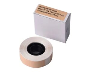 GG Etikettenrolle 150 Einzeletiketten 15 x 50mm Orange