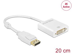 DELOCK Displayport Adapter DP -> DVI(24+5) 4K Aktiv