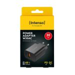 Intenso Power Adapter W30AC, 30W, USB-A und USB-C Anschluss, schwarz