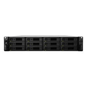 Synology RX1217RP Disk-Array 0 TB Rack (2U) Schwarz, Grau