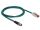 DELOCK Netzwerkkabel M12 8 Pin X-kodiert > RJ45 St PVC 1m