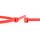 WKK 11032271 Kabelbinder Lösbarer Kabelbinder Kunststoff Rot 100 Stück(e)