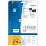 HERMA Etiketten A4 99.1x67.7 mm silber Folie glänzend 200 St.