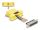 DELOCK D-Sub 25 Pin Buchse zu RJ45 Buchse Montagesatz gelb