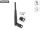 DELOCK WiFi 2,4 GHz Antenne BNC Stecker 2 dBi 14,5 cm omnidi
