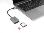 DeLOCK USB Type-C Card Reader im Aluminium Gehäuse für SD oder Micro SD Speicherkarten