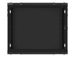 Lanberg WF01-6609-00B Rack 9U Wandmontiertes Regal Schwarz
