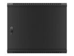 Lanberg WF01-6609-00B Rack 9U Wandmontiertes Regal Schwarz