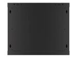 Lanberg WF01-6609-00B Rack 9U Wandmontiertes Regal Schwarz