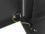 Lanberg WF01-6609-00B Rack 9U Wandmontiertes Regal Schwarz