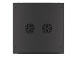 Lanberg WF01-6609-00B Rack 9U Wandmontiertes Regal Schwarz