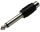 Schwaiger KHA4010 533 RCA 6.3mm Schwarz