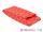 DELOCK Schrumpfschlauch X-Muster rutschfest 1 m x 40 mm rot