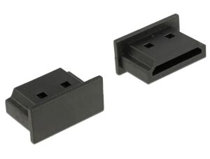 DELOCK Staubschutz f. HDMI-A-Buchse o.Griff 10St. schwarz