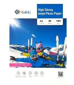 G&G 20287 Fotopapier A4 Hoch-Glanz