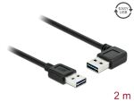 DELOCK Easy-USB-Kab.2.0 A(gewink. re/li)-> EUS-A 2.0m...