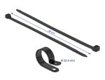 DELOCK Befestigungsschelle 25,4 mm mit KBI 300x7,2mm schwarz