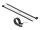 DELOCK Befestigungsschelle 25,4 mm mit KBI 300x7,2mm schwarz