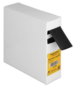DELOCK Schrumpfschlauch Box mit Innenkleber 5 m x 25,4 mm