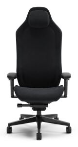 Fractal Design FD-CH-RE1A-01 Videospiel-Stuhl PC-Gamingstuhl Gepolsterter Sitz Schwarz