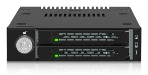 Icy Dock ToughArmor MB834MK-B V2 SSD-Gehäuse Schwarz