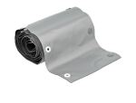 DeLOCK Kabelschutzschlauch mit Knopfverschluss hitzebeständig 2 m x 30 mm grau / schwarz
