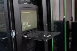 Digitus 17" LCD KVM Konsole, 1-Port VGA, deutsche Tastatur