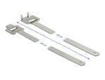 DELOCK Edelstahlkabelbinder Faltverschluss L 250 x B 10 mm