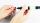 Amewi 303000 Nail-Art-Stift Schwarz, Weiß