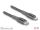 DeLOCK Daten- und Ladekabel USB Type-C zu Lightning für iPhone, iPad und iPod grau 2 m MFi