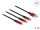 DELOCK USB Ladekabel 3 in 1 Typ-A > Lightning/2x USB Typ-C
