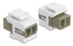 DELOCK Keystone LC Duplex Buchse