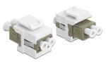 DELOCK Keystone LC Duplex Buchse