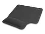 DELOCK Ergonomisches Mauspad mit Gel Linkshänder schwarz