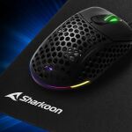 Sharkoon 1337 V2 Gaming-Mauspad Schwarz