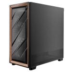 Antec 0-761345-10133-2 Computer-Gehäuse Midi Tower Schwarz, Holz
