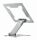 Gembird NBS-D1-03 laptop-ständer Silber 39,6 cm (15.6")