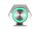 DELOCK Drucktaster zum Einbau 19 mm 4x Schraubklemme LED gr.