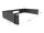 DELOCK 19" Wandhalterung 2 HE faltbar schwarz