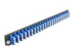 DELOCK 19" LWL Spleißbox Frontblende 24 Port...