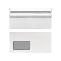 Herlitz 768804 Briefumschlag DL (110 x 220 mm) Weiß 25 Stück(e)