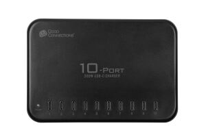 Alcasa PCA-D007S Ladegerät für Mobilgeräte Tablets Schwarz AC Schnellladung Drinnen