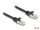 DELOCK Kabel RJ50 Stecker zu RJ50 Stecker SFTP 3 m schwarz
