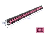DELOCK 19 LWL Spleißbox 24 Port SC Simplex violett