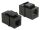 DELOCK Keystone RJ12 Cat3 Buchse schwarz